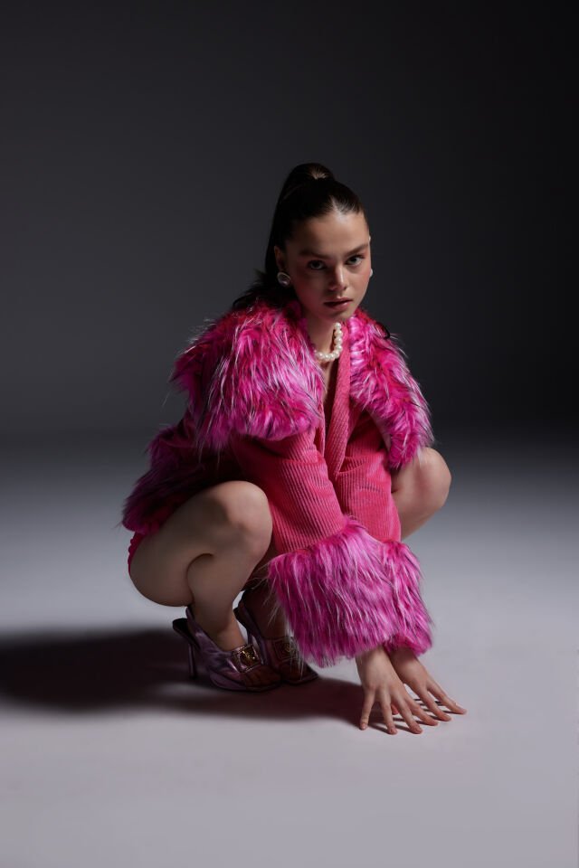 Pink Velvet Jacket