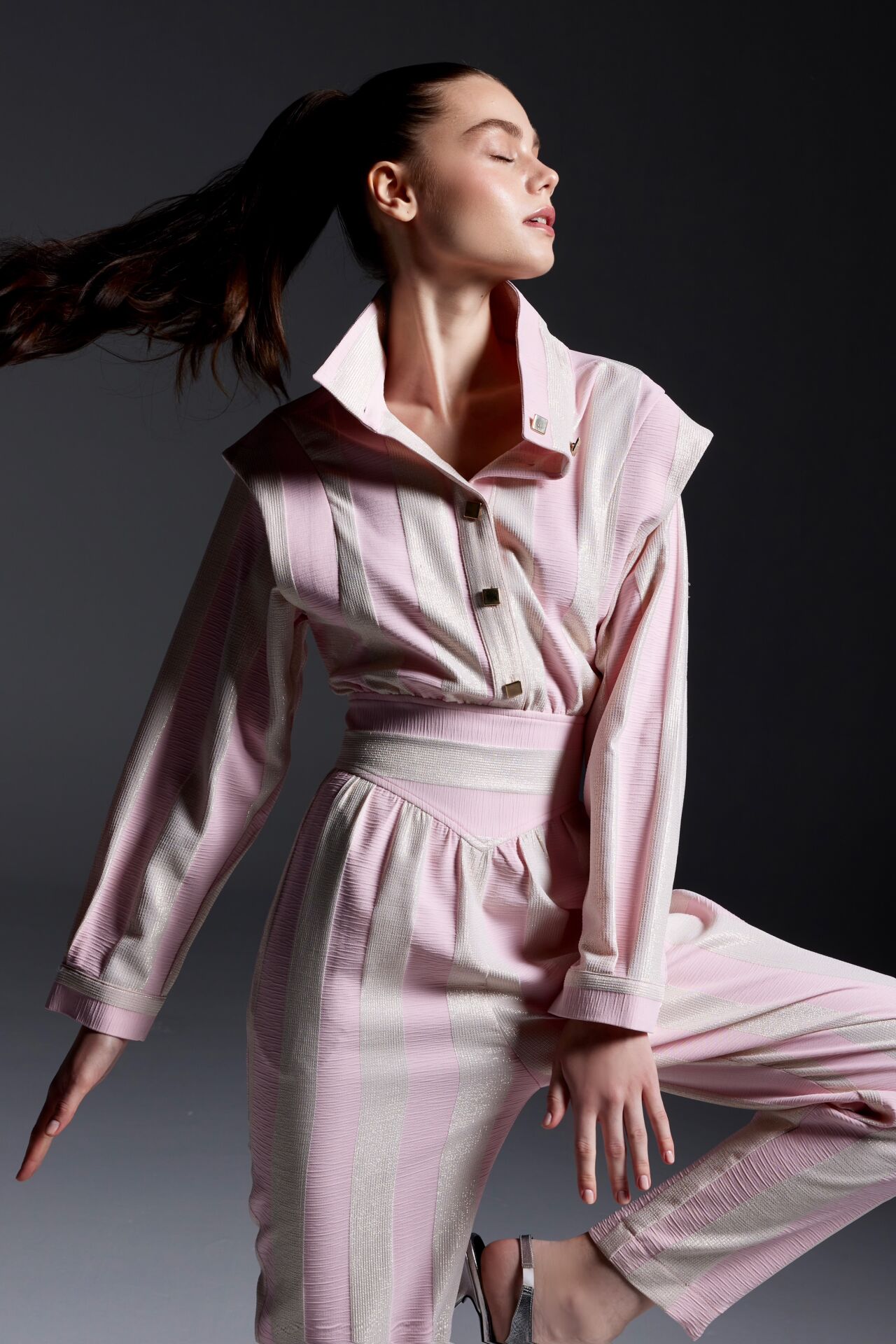 Pink Jumpsuit