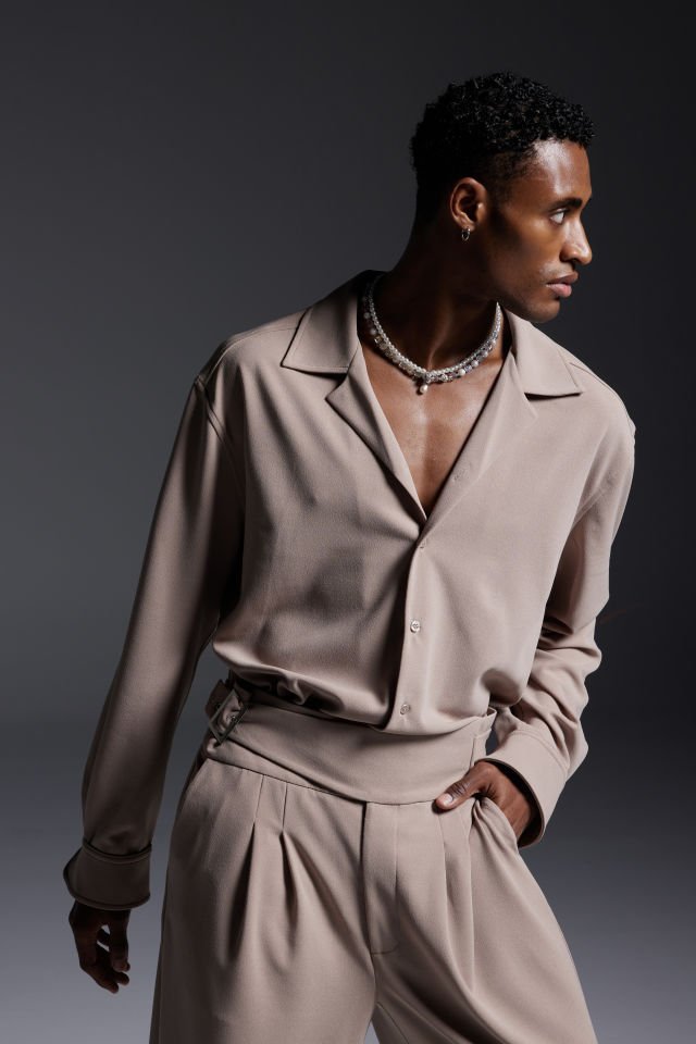 Brown Cocktail Pant