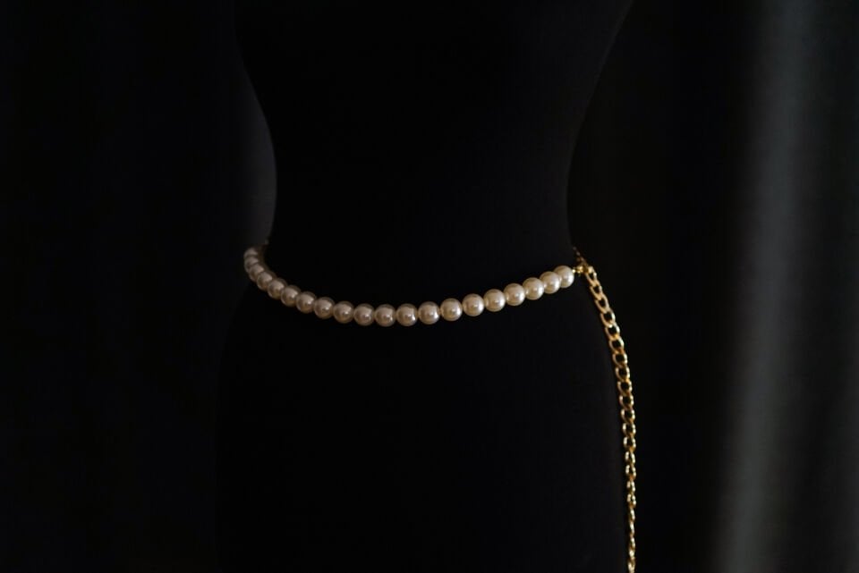 Single Row Pearl Belt