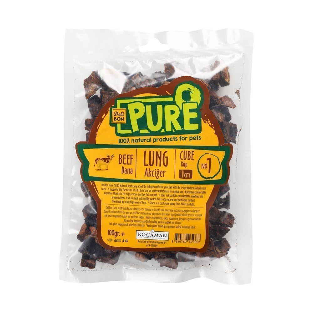 Delibon Pure Dana Kurutulmuş Ensesinir İnce 100gr