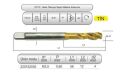 HSSE DIN371/C 35° HELİS M3,5x0,6 (6H) TİN