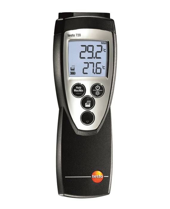 Testo 720 Tek Kanallı Sıcaklık Ölçüm Cihazı