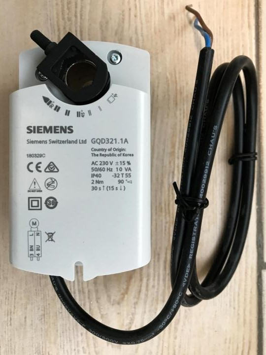 Siemens Damper Motoru GQD321.1A