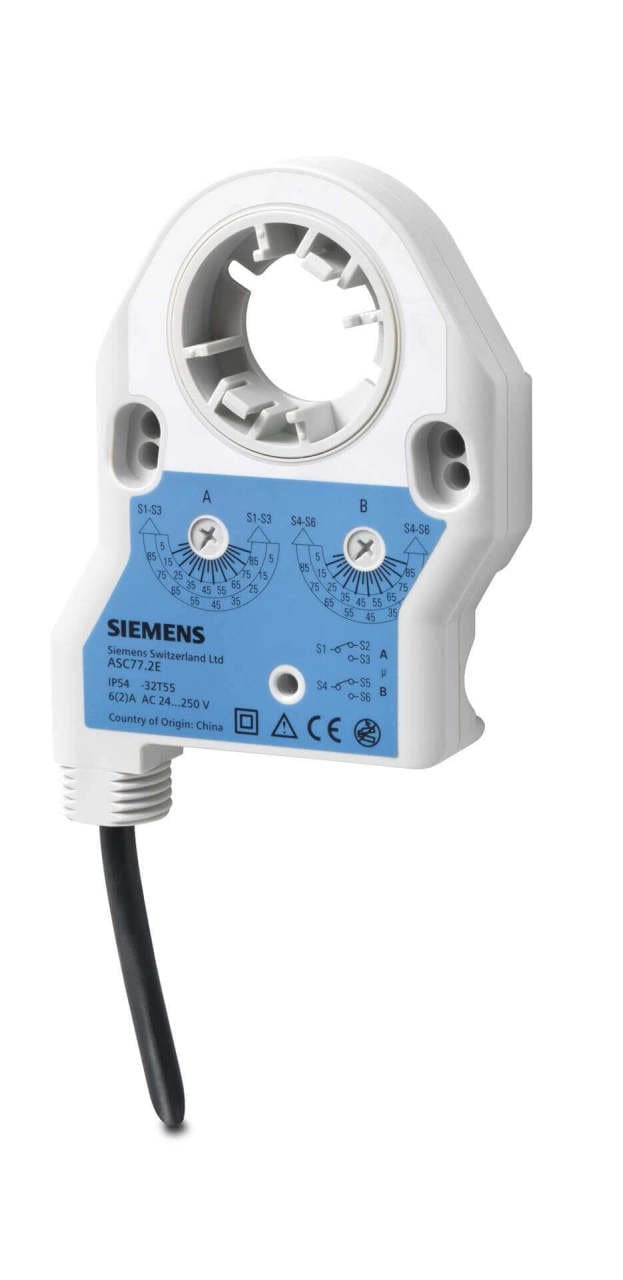 Siemens ASC77.2E Çift Yardımcı Kontak