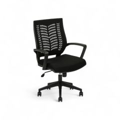 Yumi Siyah Fileli Çalışma Koltuğu