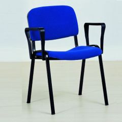 Form Mavi Kumaş Çalışma Sandalyesi