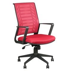 Ege Kırmızı Fileli Çalışma Koltuğu