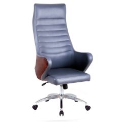 Boras Çift Renk Deri Makam Koltuğu