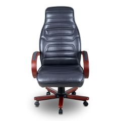 Salvador Antrasit Deri Yönetici Koltuğu