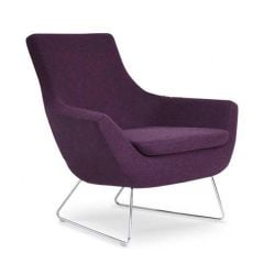 C-489 Mor Kumaş Ofis Kanepesi