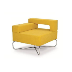 Pcs Sarı Kumaş Ofis Kanepesi