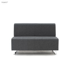 Iron Gri Kumaş Ofis Kanepesi