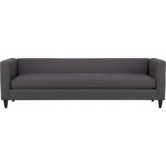 Erica Gri Kumaş Üçlü Ofis Kanepesi