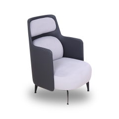 İbiza Duble Beyaz Ofis Koltuğu Ofis Mobilyası