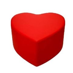 Obi Kırmızı Kumaş Puf