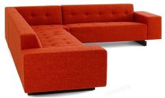 Elfida Kırmızı Kumaş Ofis Kanepesi