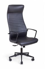 Area Siyah Deri Yönetici Koltuğu