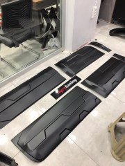 Ford Ranger Kapı Kaplaması Seti Mat Siyah 8 Parça, Yerli Üretim, T6 T7 T8 UYUMLU, 2012 2018