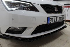 Seat Leon Mk 3 2013-2016 Basic Lip Parlak Siyah, Ön lip Piano Black Leon Mk3