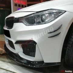 BMW F30 M3 ÖN LİP ABS PLASTİK PARLAK SİYAH, F80 Lip Vorstainer Style