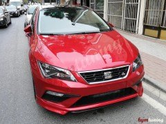 Seat Leon MK3.5 Ön Tampon Eki Boyasız Plastik, 2017 Sonrası