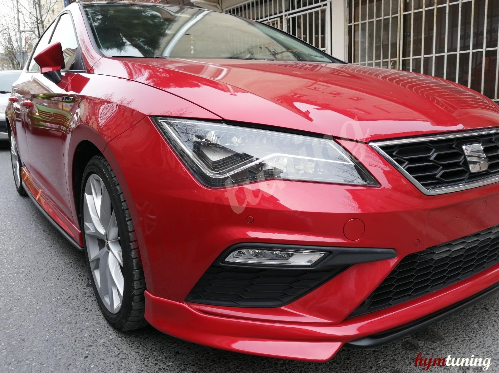 Seat Leon MK3.5 Ön Tampon Eki Boyasız Plastik, 2017 Sonrası