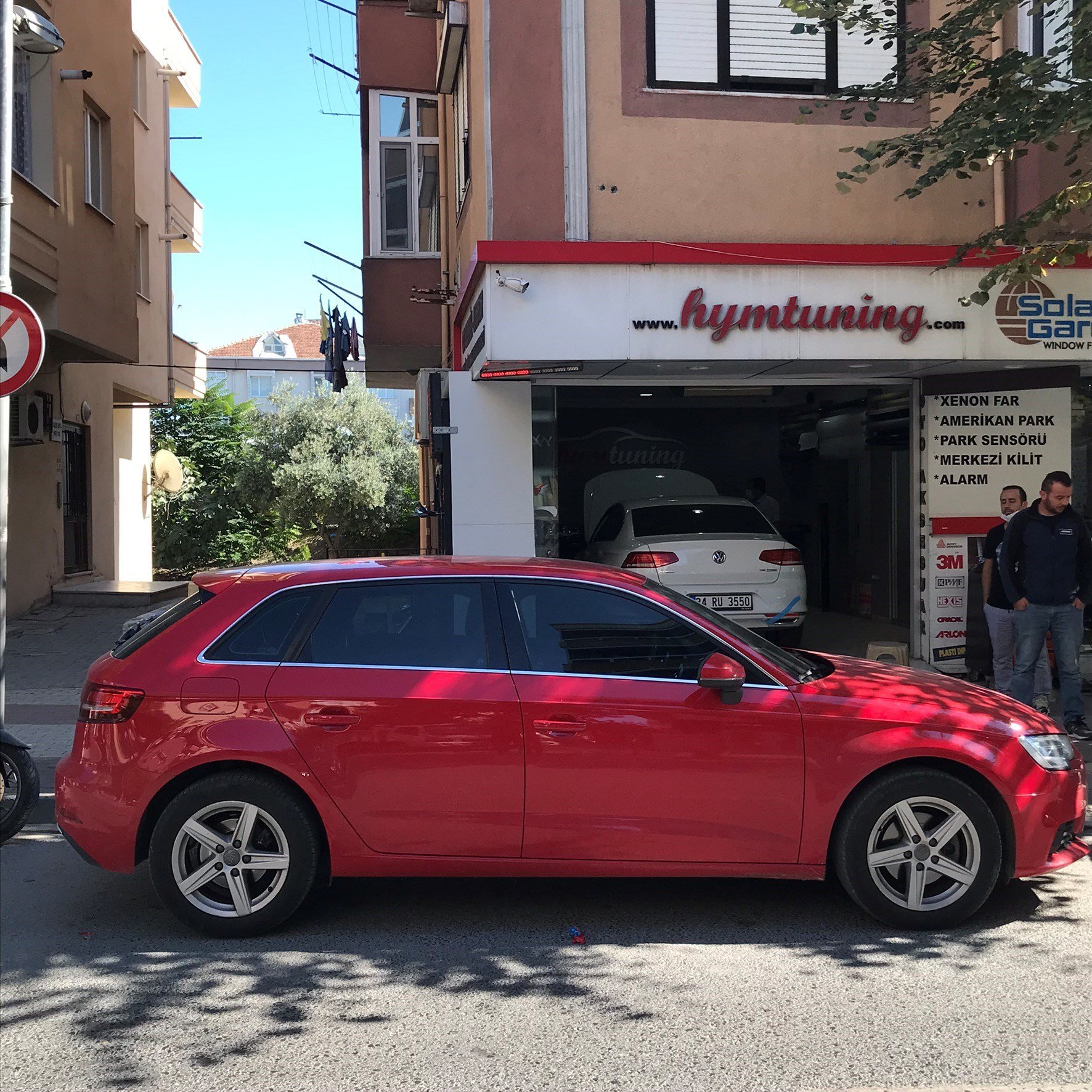 audi a3 hb 2013+ krom cam çerçeve seti