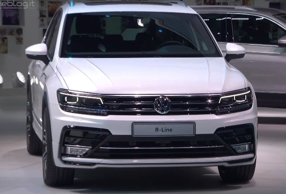 Volkswagen Tiguan 2016-2020 R-line Body Kit (ön Tampon-panjur-dodik-dıfüzör-spoiler)