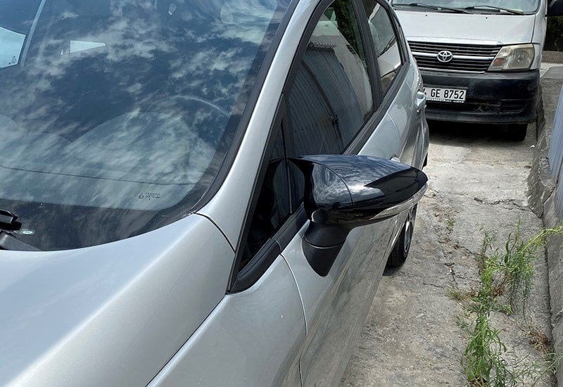 Ford B-MAX Yarasa Ayna Kapağı - Parlak Siyah ABS PLASTİK 2012+, Yapıştırma, Piano Black