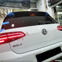 Volkswagen Golf 7 - 7.5  4 Parça Spoiler, R Spoiler, ABS Plastik Boyasız, GTI/R/Highline