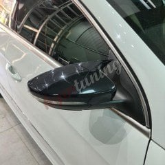 Volkswagen Passat B7 Yarasa Ayna Kapağı Abs Plastik Parlak Siyah, Sağ sol Takım, Piano Black Batman