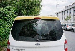 Ford Courier Yarasa Spoiler, Boyasız, ABS Plastik, 2014 2021 Kurye Arka Bagaj Kapağı Üzeri Spoyler