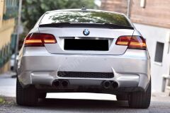 BMW 3 SERİSİ E92 M4 SPOYLER 2006 2010 PARLAK SİYAH İTHAL PLASTİK