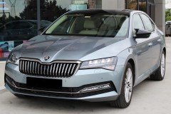 Skoda Super B Mk3 2015 2021 Batman Yarasa Ayna Kapağı Piano Black