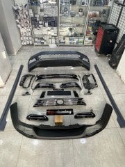 VW Passat B8 Rline Bodykit Seti Ön Tampon Difüzör Marşpiyel, 2015 2018 Uyumlu