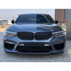BMW 5 Serisi G30 M5 Set ÖN ARKA TAMPON MARŞPİYEL DİFÜZÖR PANJUR 2018 2021 MAKYAJSIZ KASA UYUMLU