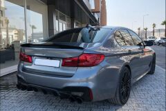 BMW 5 Serisi G30 M5 Set ÖN ARKA TAMPON MARŞPİYEL DİFÜZÖR PANJUR 2018 2021 MAKYAJSIZ KASA UYUMLU