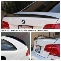 BMW E92 Spoyler Fiberglass HAM Boyasız, Performans Model, Eski 3 Kasa Coupe Uyumlu