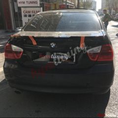 BMW 3 Serisi E90 Yarasa Spoiler, A+ Kalite, Parlak Siyah, İthal