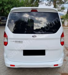 Ford Courier Bagaj Spoyleri Beyaz Boyalı 2014 2018, 1. Sınıf Fiberglas