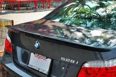 BMW E60 ACS Spoiler, Kalın Spoyler, Eski 5.20 2004 2011, Piano Black, Arka Bagaj Rüzgarlığı