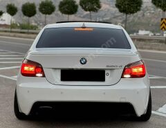 BMW E60 M5 Spoiler, ABS Plastik Eski 5.20 2004 2011, Boyasız Arka Bagaj Üstü Rüzgarlık Spoyler