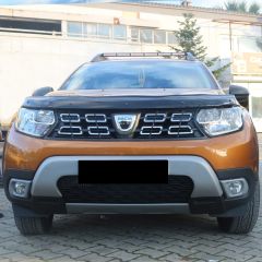 Dacia Duster 2 2018 Sis Farı Çerçevesi Seti Gri