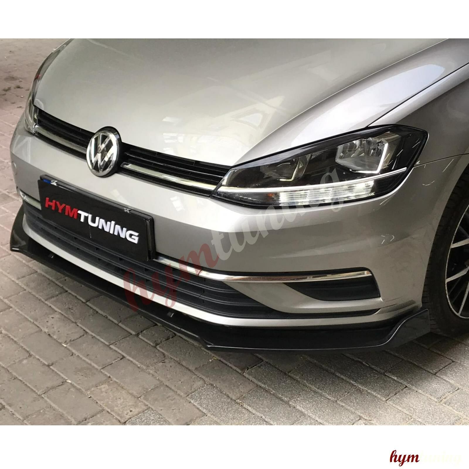 Volkswagen Golf 7.5 Ön Lip Parlak Siyah, Kulaklı Voltex İthal