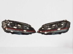 VOLKSWAGEN GOLF 7 MK7 2012-2018 U LED FAR GTI KIRMIZI KISASI BOŞ