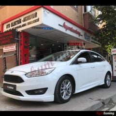 Ford Focus 3 Marşpiyel Takımı, HB Sedan UYUMLU, ABS PLASTİK, Boyasız