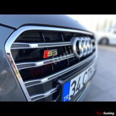 Audi A3 S3 ÖN PANJUR 2013 2016, 8V KROM ÇERÇEVE, SPOR IZGARA S3 GÖRÜNÜM