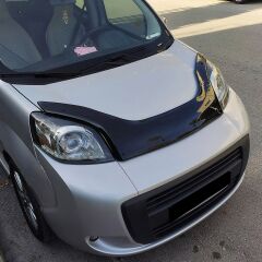 Fiat Fiorino Kaput Rüzgarlığı / Koruyucu 2007+ Piano Black Parlak Siyah ABS Plastik