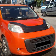 Fiat Fiorino Kaput Rüzgarlığı / Koruyucu 2007+ Piano Black Parlak Siyah ABS Plastik